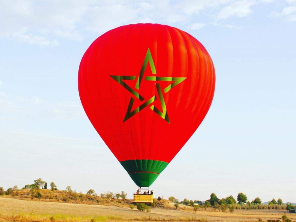 Marrakech hot air balloon ride
