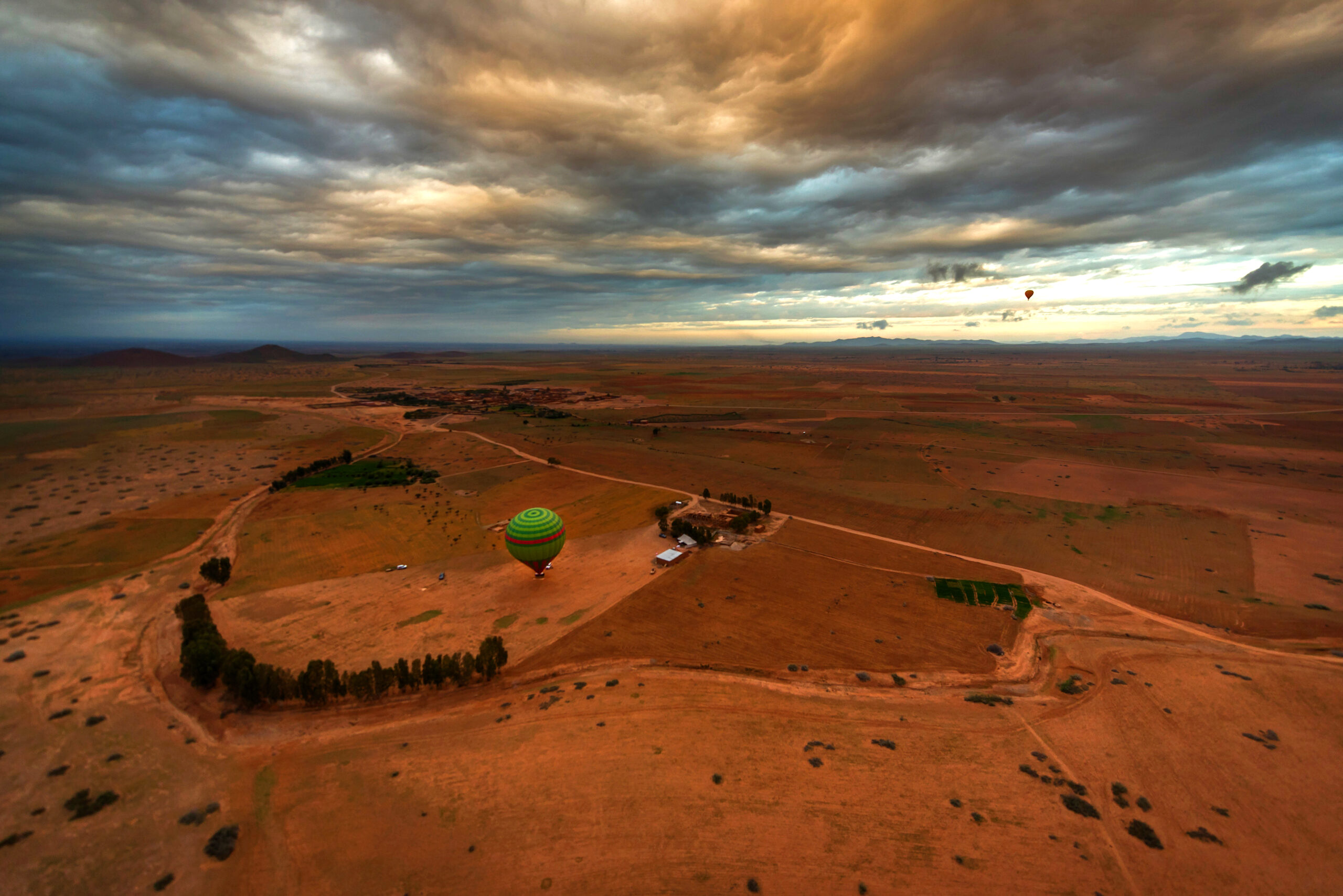 hot air balloon marrakech