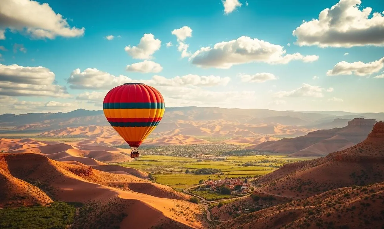 Discover why hot air balloon rides in Marrakech are best enjoyed in the morning. From stunning sunrises to calm winds, experience the magic of a serene start to your day.