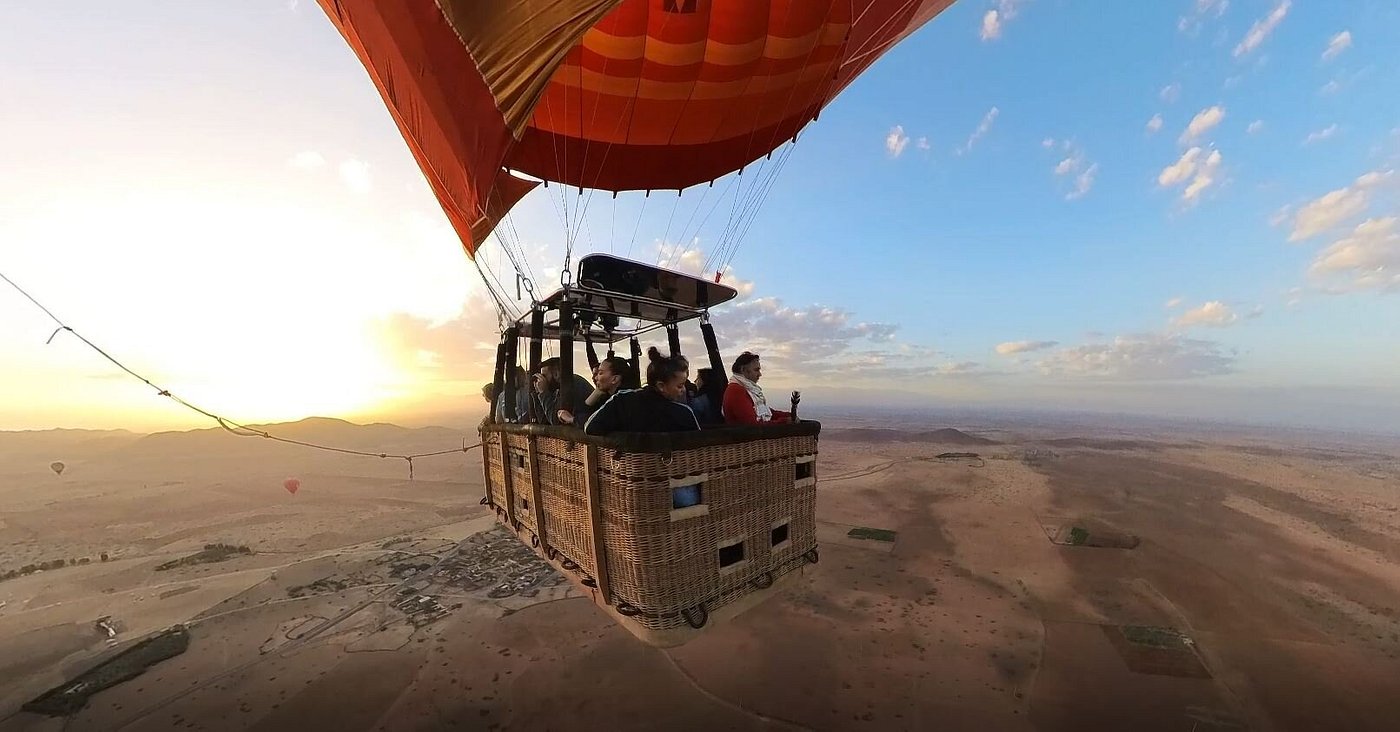 hot air balloon ride marrakech