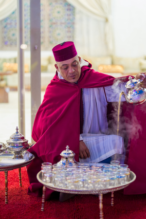 tea break Marrakech hot air balloon